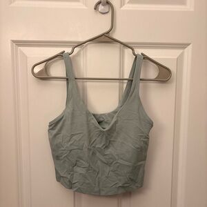 lululemon athletica Light Blue Crop Top
